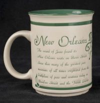 Express Pub Co New Orleans Jazz Scene Stoneware Coffee Mug